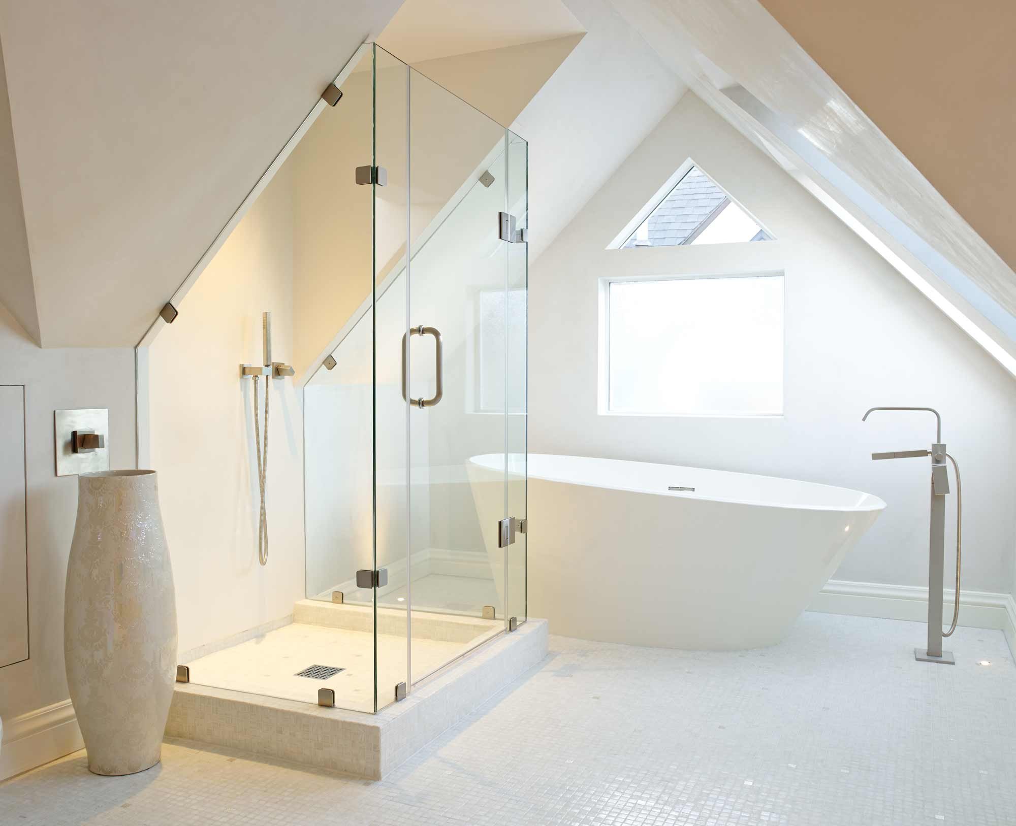 Bathroom fixture and surface work