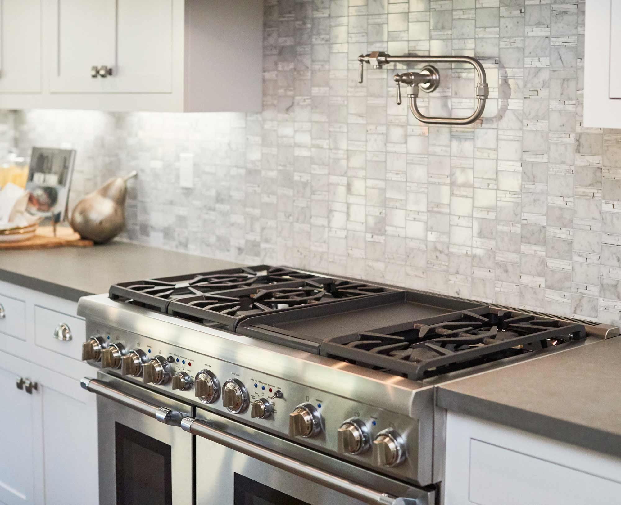 Kitchen repair and detail work